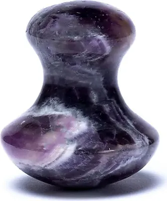 Immagine prodotto di Massaggiatore a forma di fungo in ametista - 4 x 3,5 cm