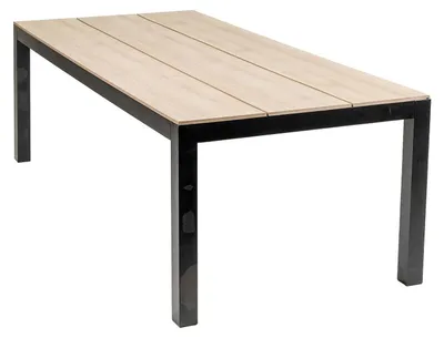Produktbild von Gartentisch Limasol 180 x 100 cm | Polywood & Aluminium | Wood