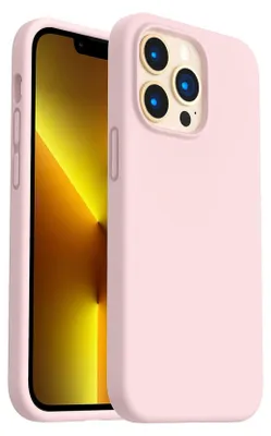 Produktbild von Hülle für Apple iPhone 15 Pro Max Handy Case Handy Schutz Hülle Silikon Cover Handyhülle, rosa