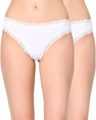 Produktbild von Nur Die Lace String 2er-Pack Invisible – Nahtlose Tangas mit Spitze Unsichtbar &
