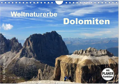 Produktbild von Weltnaturerbe DOLOMITEN (Wandkalender 2025 DIN A4 quer), CALVENDO Monatskalender