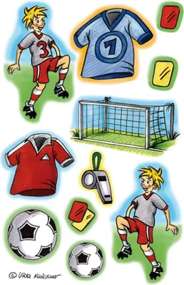 Produktbild von HERMA Sticker Fussballspiel selbstklebend Papier