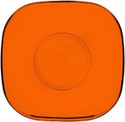 Produktbild von Glasteller Spring Colour 12,4 cm orange