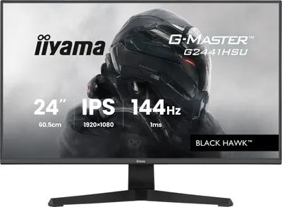 Image de Écran PC Gamer IIYAMA 24 pouces, FHD, 144Hz, Dalle IPS, 1ms, G-Master