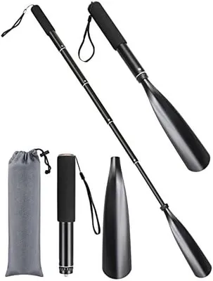 Produktbild von Schuhanzieher Lang, Teleskopisch 4197cm, Ausziehbarer Schuhanzieher, Schuhlöffel Lang Kunststoff mit Metall Griff, für Herren Damen Kinder Senioren