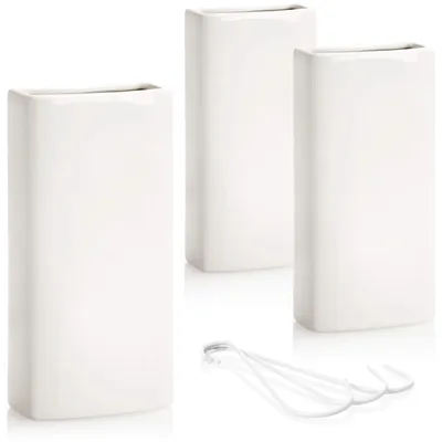 Immagine prodotto di Umidificatore da termosifone Evaporatore Vetroceramica - Set da 3 - Bianco - Max. 450 ml - Per radiatore