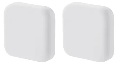 Image de Butées de porte, lot de 2 butées de porte en silicone, butée de poignée de porte autocollante en silicone, butée de poignée de porte à fixation murale, protection de poignée de porte, protection murale