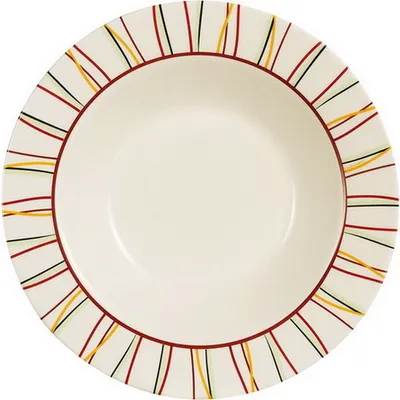 Produktbild von 6x Embrodery Teller tief 22,7cm ZENIX by Arcoroc  Speiseteller, Tafelservice
