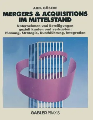 Obrázok produktu pre Mergers & Acquisitions im Mittelstand