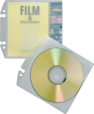 Produktbild von CD-Hüllen Easy farblos VE=10x10 Stück