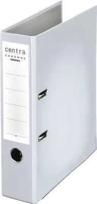 Produktbild von Ordner Chromos A4 80mm PP-kaschiert weiß Packung mit 20 Stück
