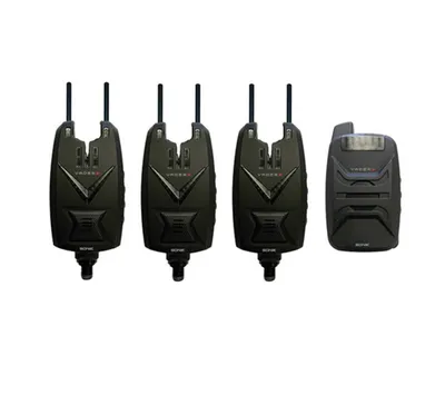 Produktbild von Sonik VaderX Bite Alarm Set 3+1 (R G B)