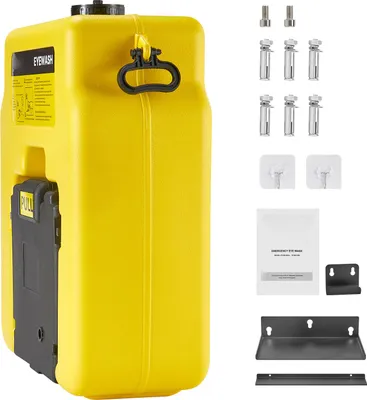 Zdjęcie produktu dla SucceBuy stanowisko do płukania oczu myjka do oczu 53L zgodna z OSHA