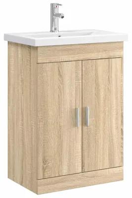 Immagine prodotto di Set di mobili da bagno vidaXL in rovere Sonoma 61 x 40 x 84,5 cm