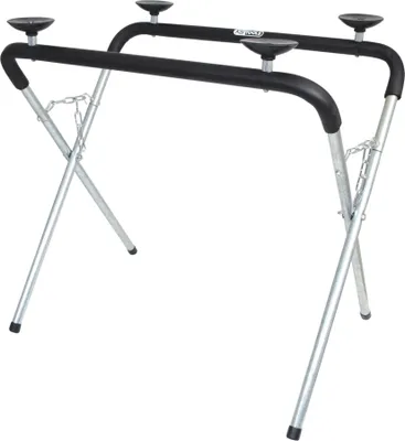 A product image of a folding stand.