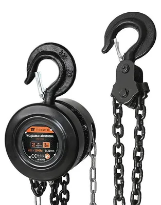 Produktbild von Kettenzug mit 2 t Tragfähigkeit und 3 m Kettenlänge