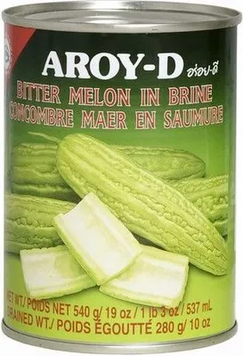 Produktbild von Aroy-D Bittermelone in Salzlake (540g / 280g ATG) | Bitter Melon in Brine