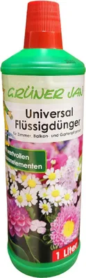 Produktbild von 1L Flüssigdünger Blumendünger Zimmerpflanzen Balkonpflanzen Gartenpflanzen Pflanzendünger düngen