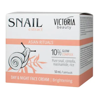 Produktbild von Asian Rituals Tages- und Nacht-Aufhellende Gesichtscreme mit Schneckenextrakt, 50 ml