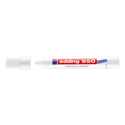 Image de Edding 4-950049 950 Marqueur spécial industry painter - 10 mm, blanc
