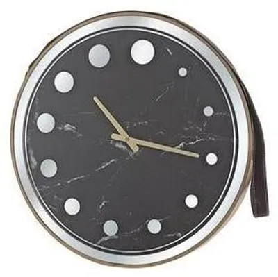 Imagen del producto de Reloj de pared redondo, con marco, diámetro 50 cm, profundidad 5 cm