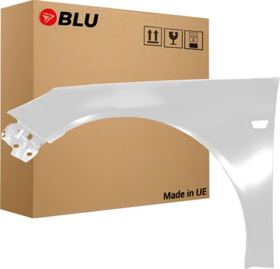 Produktbild von BLU Kotflügel Passend für Opel Insignia G09 Z474 Links Weiss Casablancaweiss | 2008-2017 | Vorderseite Vorne | Lackiert | Einbaufertig