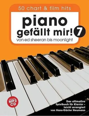 Imagen del producto de Piano gefällt Mir! 50 Chart und Film Hits - Band 7 (Book & Audio)