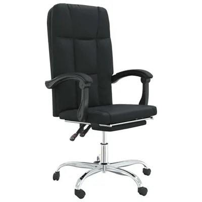 Image de Fauteuil inclinable de bureau Noir Similicuir