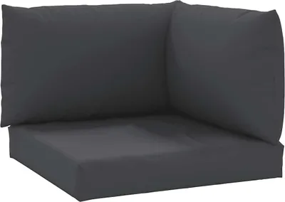 Immagine prodotto di vidaXL Cuscino Pallet 3 pezzi tessuto Oxford nero