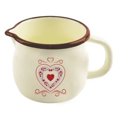 Immagine prodotto di ORION tazza smaltata tazza smaltata con manico 12 cm CUORE