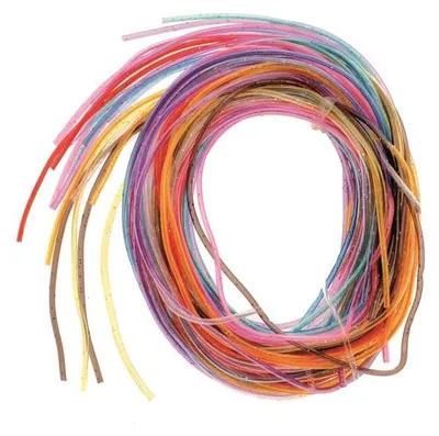 Produktbild von Glorex Colour Strips Glitter 100 cm, 20 Stück