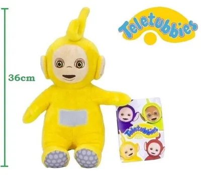 Zdjęcie produktu dla Teletubbie miękka zabawka Laa Laa 36cm przytulanka pluszowa Teletubbies - dla dzieci - do zabawy - do przytulania - do kolekcjonowania.