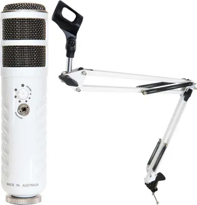 Zdjęcie produktu dla Mikrofon Rode Podcaster USB z przegubowym wysięgnikiem
