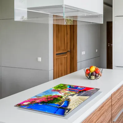 Produktbild von Glasschutzplatte für den Herd 80x52 Uliczka