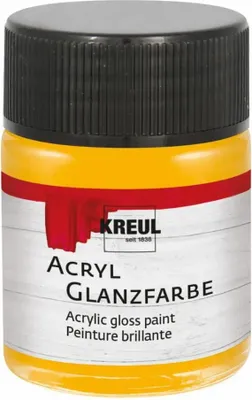 Zdjęcie produktu dla Kreul 79504 Farba akrylowa Dark Yellow 50 ml 1 szt.