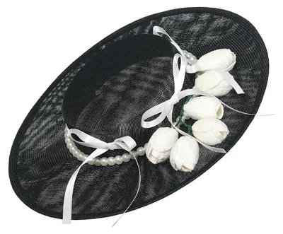 Imagen del producto de Sombrero floral vintage para mujer