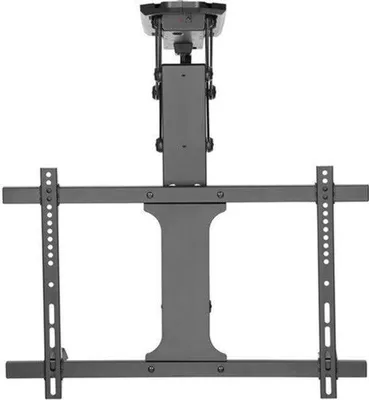 Productafbeelding van Elektrische TV Plafondbeugel - Kantelbaar 0-75 Graden - Max 35 kg Draagkracht - Metaal Zwart - Voor Plafondmontage - VESA 600x400 Compatibel