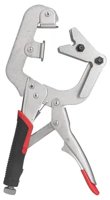 Image de Pince C rotative à 270° - Pince C réglable - Acier chrome-vanadium - Poignée antidérapante - Force de serrage maximale - Pour travaux du bois