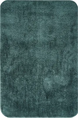Produktbild von BELIANI Badematte Grün Mikrofaser 60 x 90 cm Rutschfeste Rückseite Weich Rechteckig Badezimmerzubehör