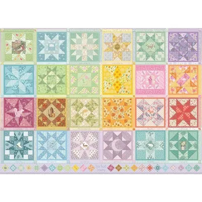 Immagine prodotto di COBBLE HILL Puzzle Used Quilt: Starry Seasons 1000 Teile