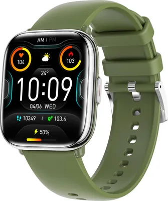 Image de myPhone Watch Pastel | Montre intelligente | AMOLED | 1.75" | Etanche | Vert argenté