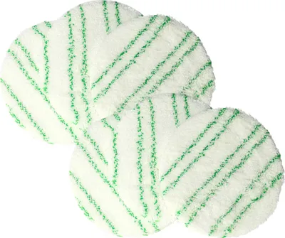 Produktbild von vhbw 6x Polierpad kompatibel mit Kärcher FP 303 Saugbohner - Polierscheiben-Set für Laminat Grün Weiß