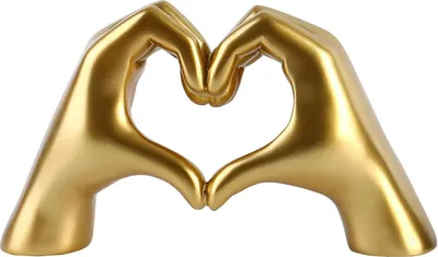Produktbild von Goldene Skulptur modern für Wohnzimmer Nachbildungation 1 Stück Gold