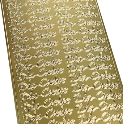 Immagine prodotto di Adesivo decorativo Per te oro