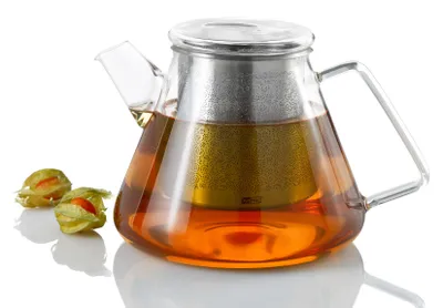 Produktbild von AdHoc Teekanne Orient+, Glas / Edelstahl