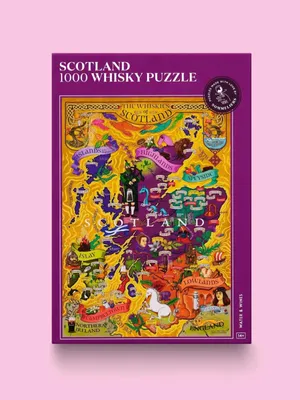 Zdjęcie produktu dla Water & Wines Whisky Puzzle Szkocja 1000 elementów