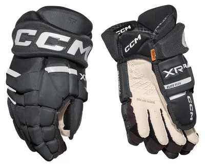 Zdjęcie produktu dla Rękawice CCM TACKS XR PRO, model dla dorosłych, czarno-białe, rozmiar 14 cali