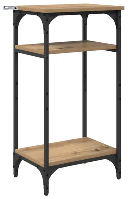 Obrázok produktu pre vidaXL Artisan dubový bočný stôl 40 x 30 x 75 cm materiál na báze dreva