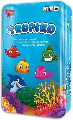 Obrázek produktu pro Tropiko, kovová krabička