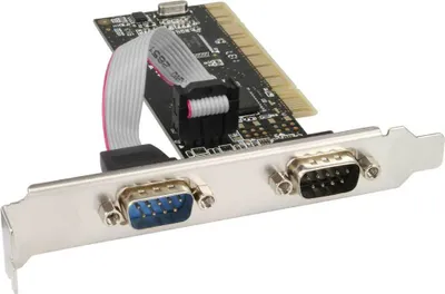 Obrázek produktu pro InLine 66636I, PCI, 9pin, MCS9865, 0,1152 Gbit/s, 1,3 mm, 65 g